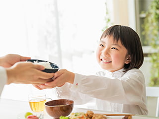 「噛み応えのある食材」を選んでもらう イメージ
